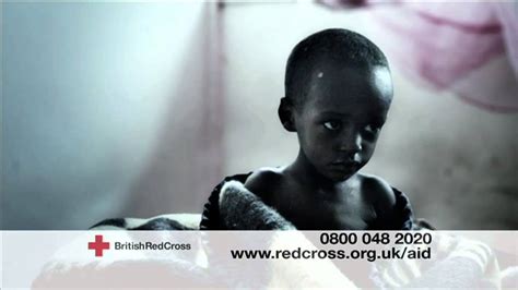 british red cross donate on tv